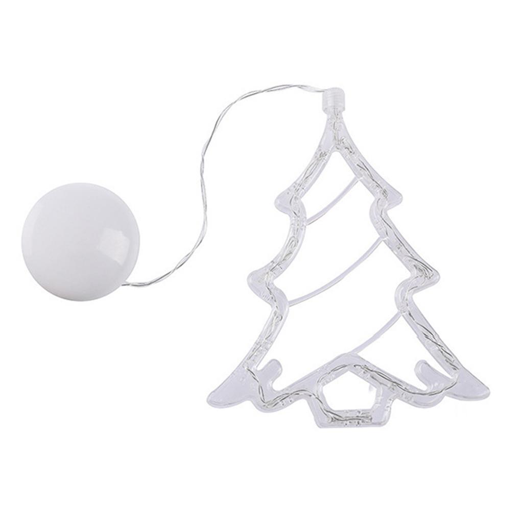 Christmas Cartoon Suction Cup String Lights Fashionable Multi-Color Light String For Festival Parties
