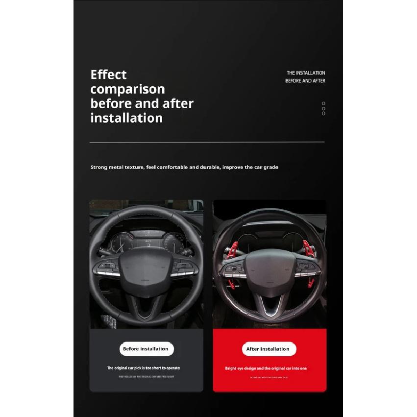 Aluminum Alloy Car Steering Wheel Shift Paddle Shifter Auto Accessories For Mazda Axela 3 Atenza MX-5 CX-4 CX-5 6