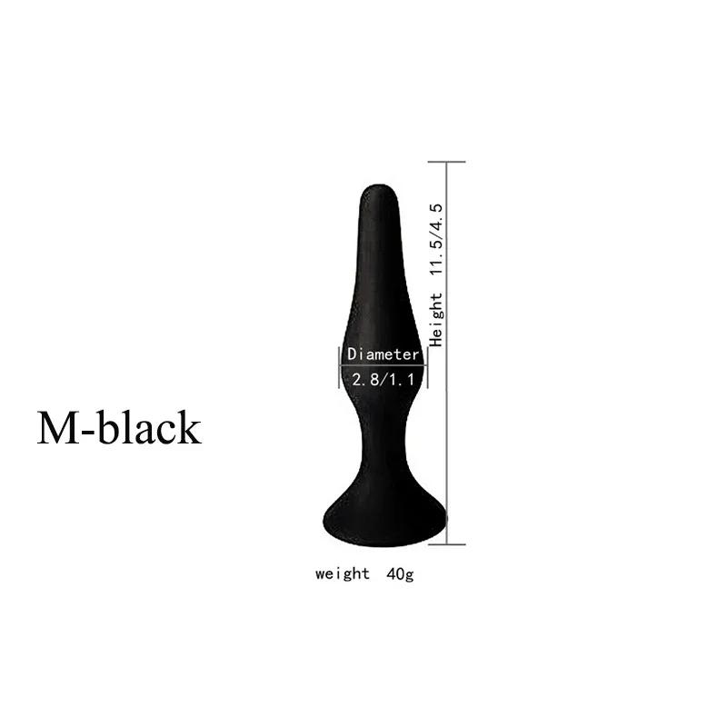 Silicone Anal Plug Sex Toys for Woman Prostate Massager Butt Plug Buttplug Anal Sex Toys for Men Adults Adult Game XL/L/M/S Size