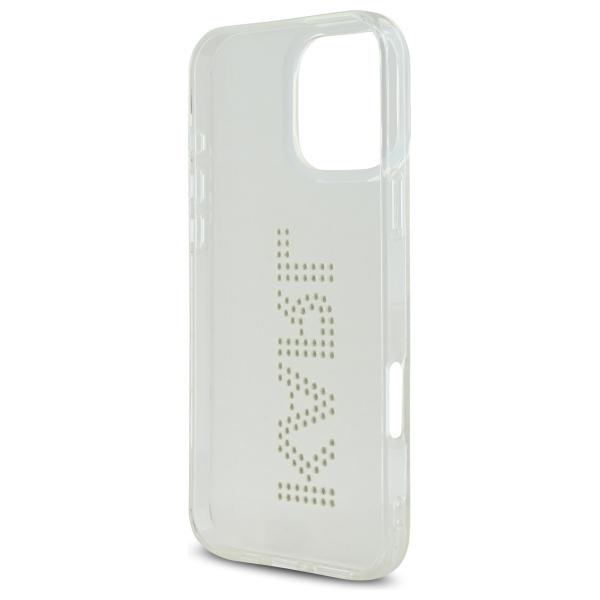 Karl Lagerfeld Klhcp16Xhklstdct Iphone   16 Pro Max 6.9 Przezroczysty/Transparent Hardcase Iml Rhinestones Logo