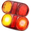 UP-BASE Trailer LED Tail Lamp, Universal 12 V, Waterproof, High Brightness, Turn Signal, Brake,