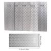 5 Pieces Sharpening Plates Stainless Steel and Crafting Projects