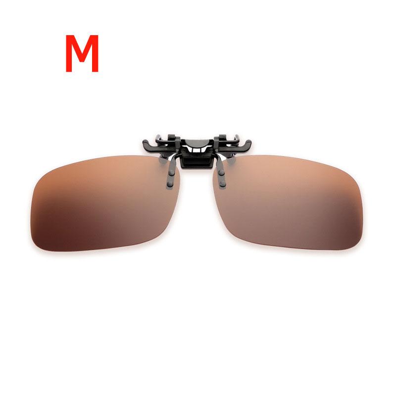 1/2PCS Women Men Glasses Lenses Polarized Sunglasses Clip On Flip Up UV 380 Driving Fishing Night Vision Glasses Clips