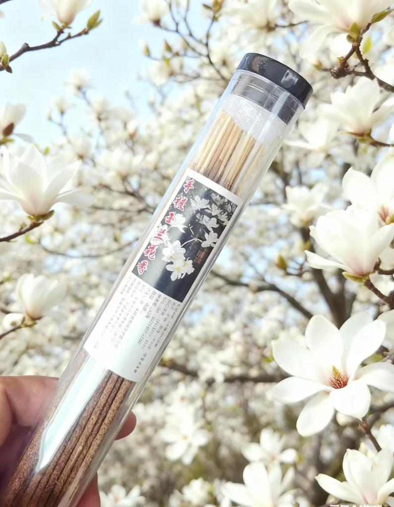 Hand-Rolled Rose, Jasmine & Osmanthus Incense Sticks - Natural, Handmade, and Scented for a Healthy Indoor Experience