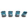 4pcs Non Slip Sole Dog Shoes Lake Blue Pet Paw Covers Lightweight Puppy Shoes  Paw Protection