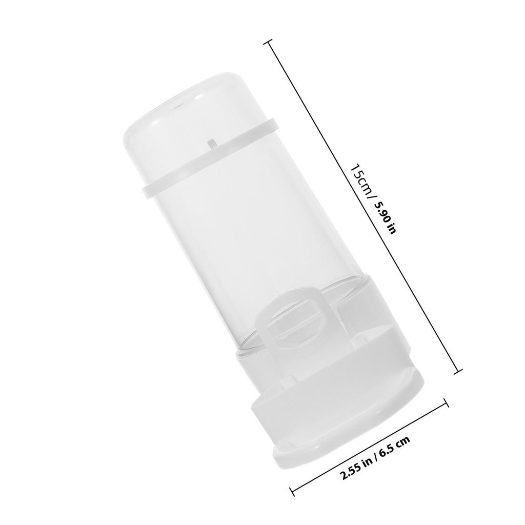 Automatic Parrot Water Dispenser 480Ml Large Capacity No Mess Bird Cage Feeder Parakeet Budgie Cockatiel Drinking Water Bowl