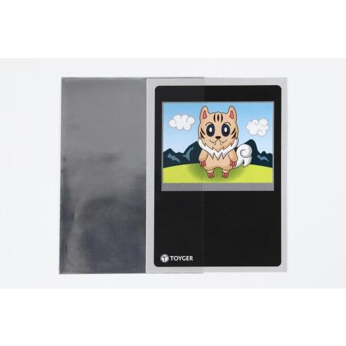 TOYGER Aluminum Inner Sleeve, Horizontal Insert, 100 Cards, Thin Inner Sleeve, Opaque to the Back of Cards