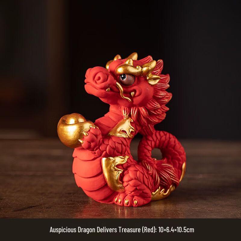 Auspicious Dragon Tea Pet Ornament