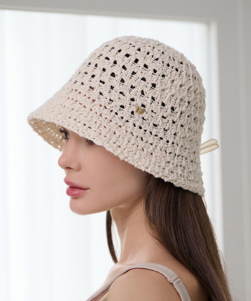 Koipeu Weaving Bucket Hat Cf081Ht061