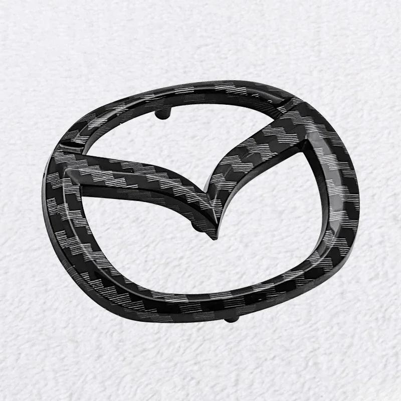 5.6x4.4cm ABS Car Steering Wheel Center Badge for Mazda CX4 CX5 RX7 Atenza Axela 3 2 5 CX3 MX3 MX5 CX9 CX7 RX8 Protege Speed 6