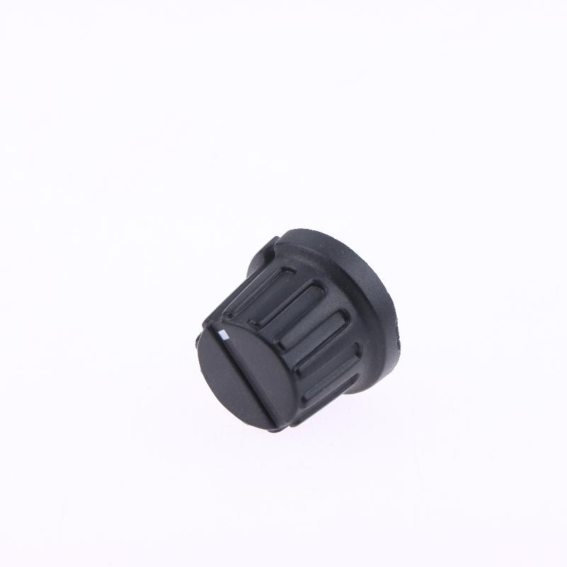 5Pcs Pn-8E 20.5*16Mm Striped Plastic Knob Cap With Copper Core Electronic Instrument Switch Caps Inner Hole 6.35Mm