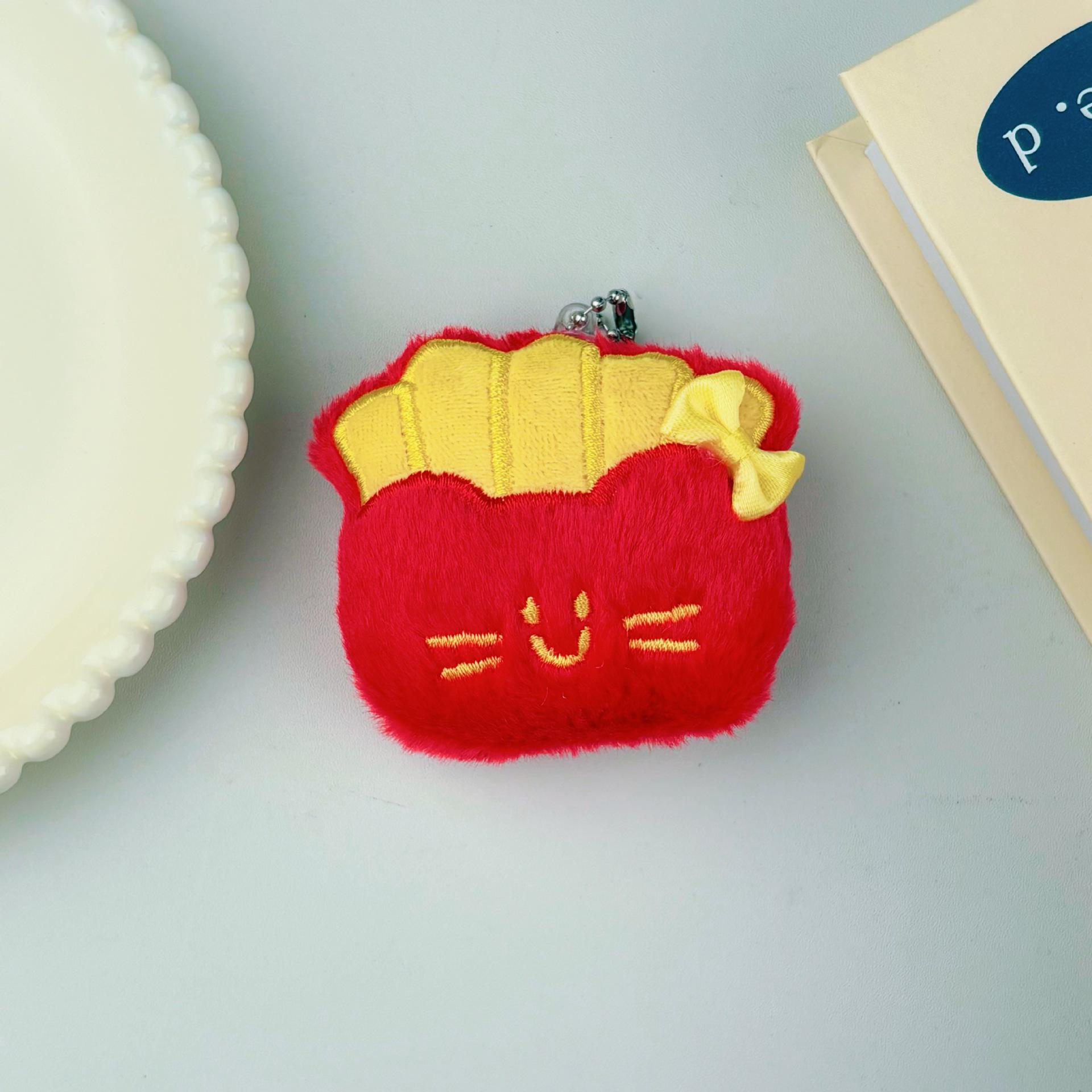 

Плюшевый брелок-подвеска для украшения рюкзака в виде еды McDonald s