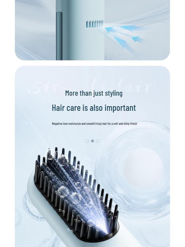 Cross-Border Ionic Hair Straightener Comb: Anti-Scald Design, Fast Heating & High Temperature