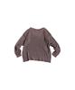 Antiqua Slub Knit One Size Brown Women's V-Neck Top, YP-00178, 10,