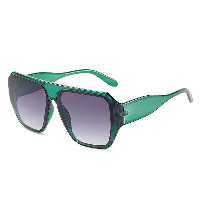 Sunglasses, Personalized Large-Frame Contrasting Color Pc Glasses, Women'S Sunglasses Of The Same Style