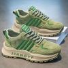 2025 New Men's Shoes Four Seasons Versatile Fashion Thick Bottom Lightweight and Comfortable Dad Shoes Casual Sports Running Trendy Shoes
