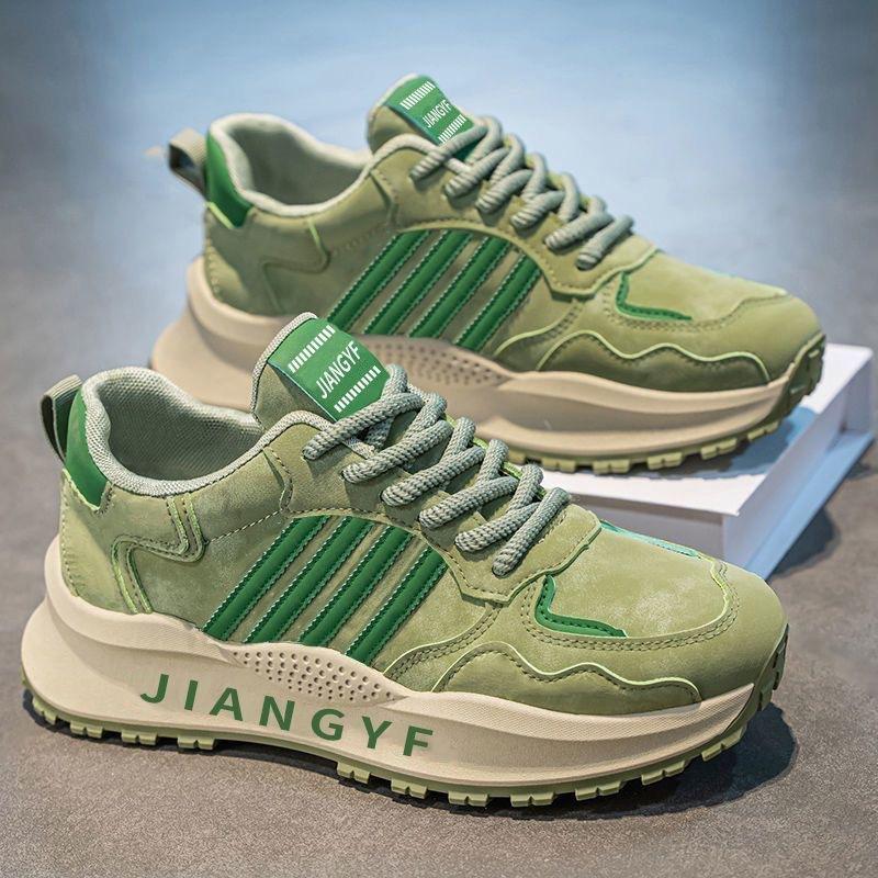 

Retro Three-stripe Shoes Men Autumn and Winter New Comfortable Increase Casual Shoes Tenis Hombres 43