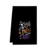 Halloween towel ornament gift microfiber printing kitchen towel special dish towel rag