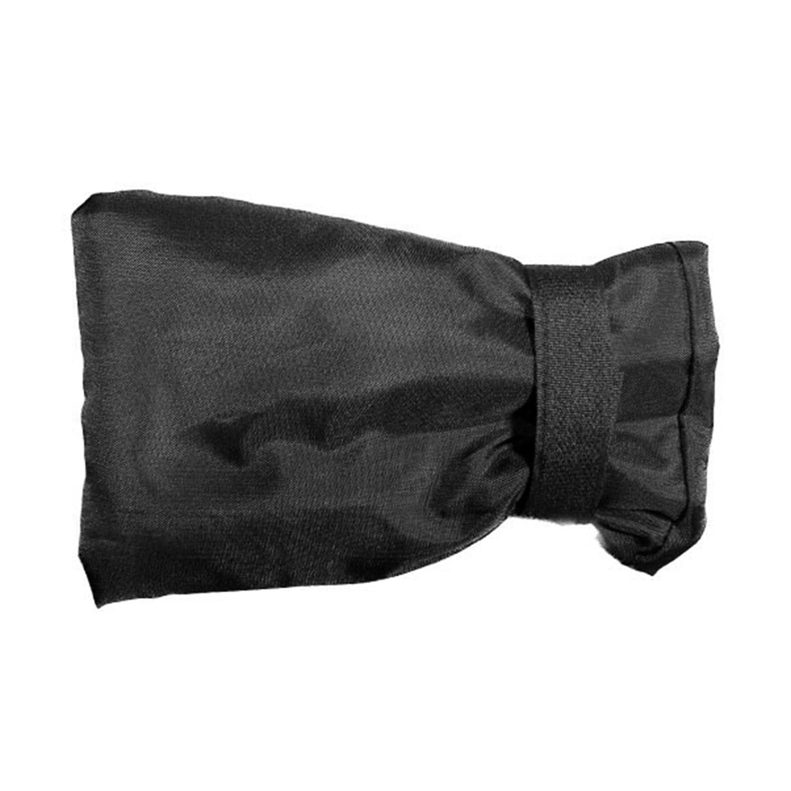 

Winter Faucet Cover Freeze Protection 14x20cm Oxford Cloth Insulated Waterproof Tap Protector for Outdoor Pipe чорний