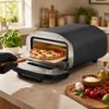Pizza Oven for Indoor Use, 12 Inch Electric Pizza Oven with 8 Programs, 430 Degrees C, Timer, Ceramic Stone, 2200 W