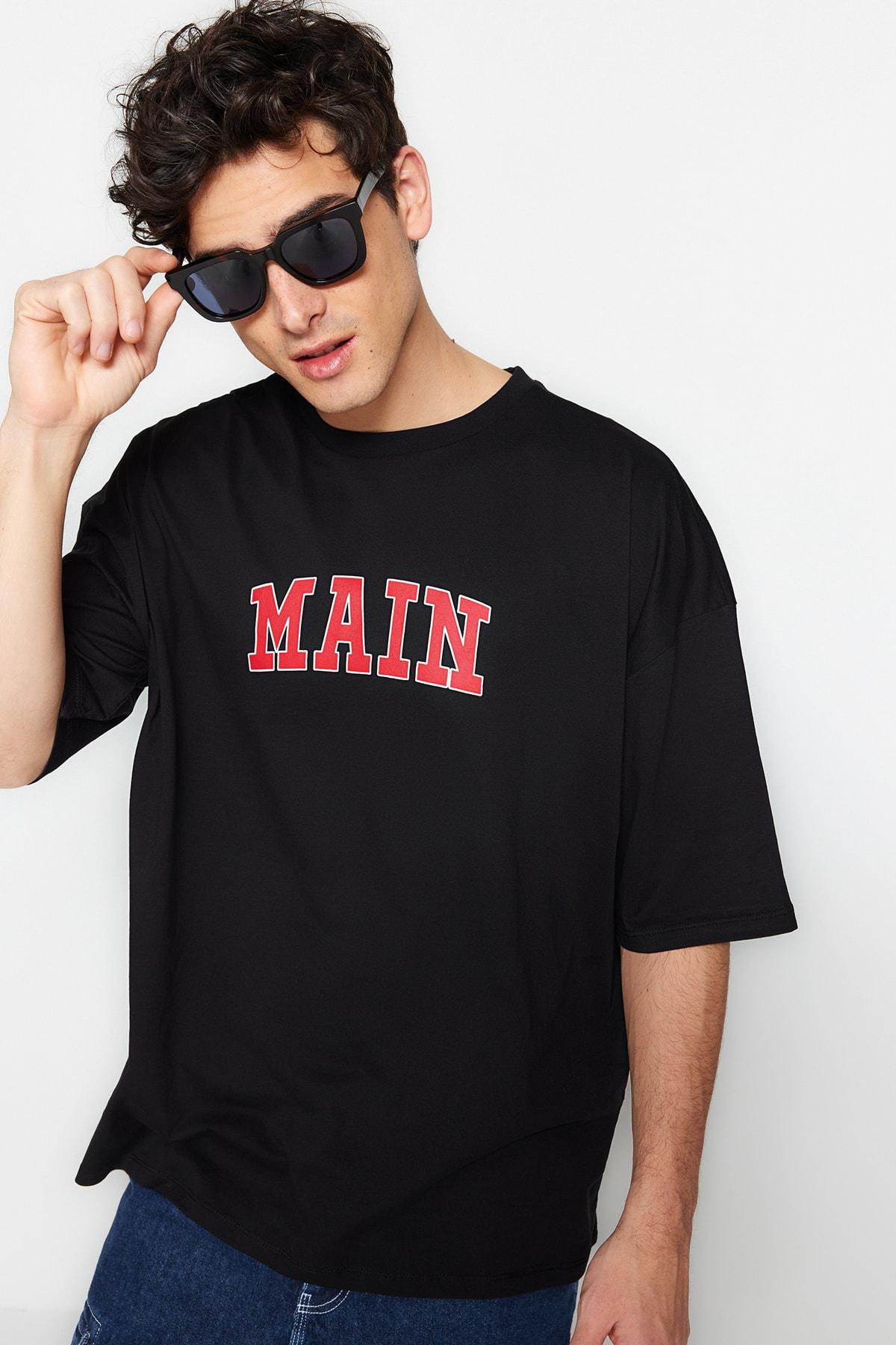 

Футболка - Черный - Oversize