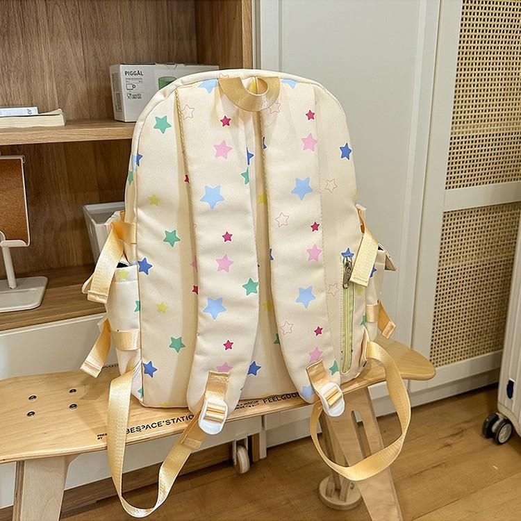 The Korean Version of the Schoolbag Ins Is Fresh, the Girl's Back Is Versatile, Cute, Transparent, and In Pain