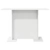 Tavolo da pranzo bianco 110 x 60 x 75 cm Legno ingegnerizzato