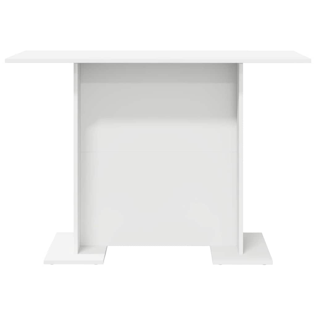 Tavolo da pranzo bianco 110 x 60 x 75 cm Legno ingegnerizzato