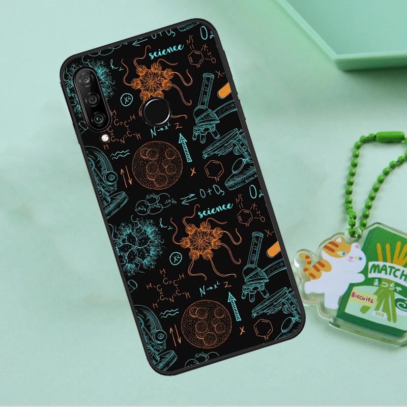Biology and Chemistry For Huawei Nova Y90 Y70 Y60 Y61 Y91 Y72 9 10 SE 12i 12s 11i 5T P60 Pro P20 P30 P40 Lite Case