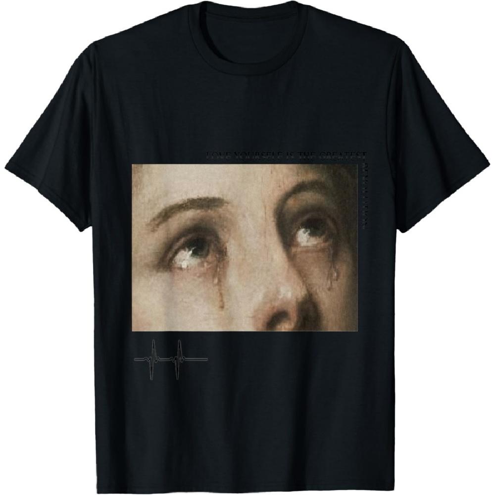

Aesthetic grudge crying__ art T-Shirt S