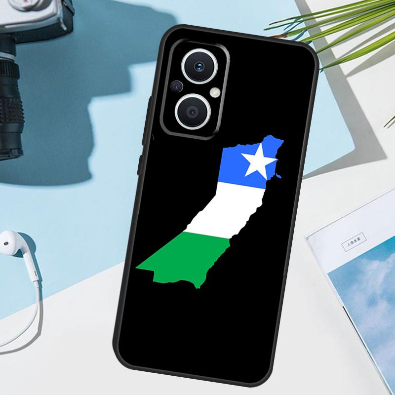 Puntland State Somali Flag Cover For OPPO Reno 12 F 13F 14F 11F 10 11 13 14 Pro 7 8 Lite OPPO Find X9 X5 X6 X8 Pro Case