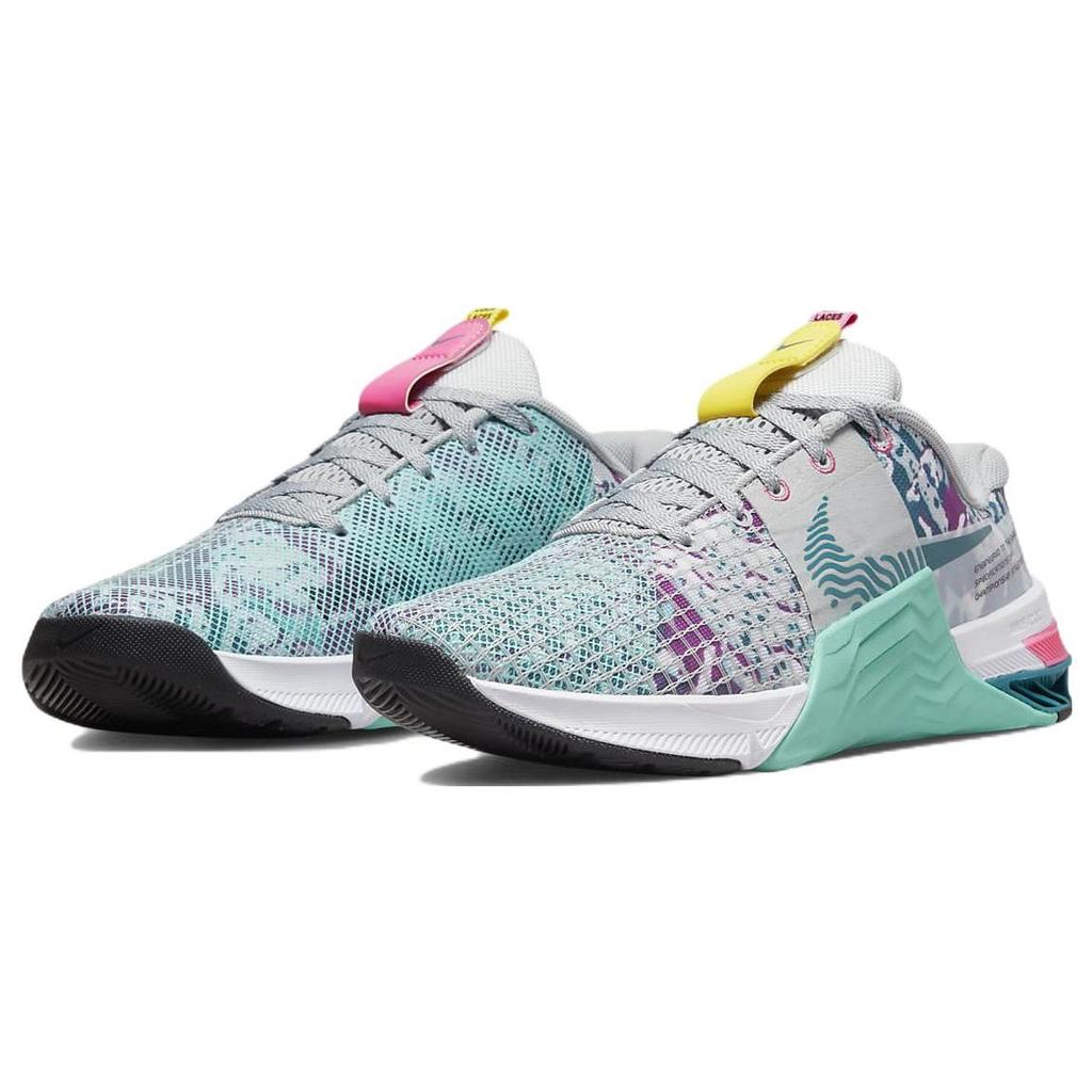 Nike Metcon 8 Graffiti Graphics Women Sneakers Blue Photon-Dust Light-Smoke-Grey DQ0302-001