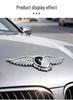 Fengxing & Jingyi Car Front Hood Emblem Sticker for T5/M7/S50/X3/X5/X6/Lingzhi PLUS.