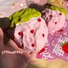 Slow Rising Strawberry Squeeze Toy Slow Rebound Sensory Squeeze Toy  For Adults