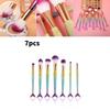 Makeup Brush Set With Nylon Bristles For Eyeshadow And Powder Application Perfect For Beauty Enthusiasts