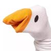 Meias de Cano Médio de Pato Fofo de Desenho Animado Algodão Penteado Absorvente de Suor Meias Sem Costura Tendência da Moda Meias de Cano Longo para Mulheres