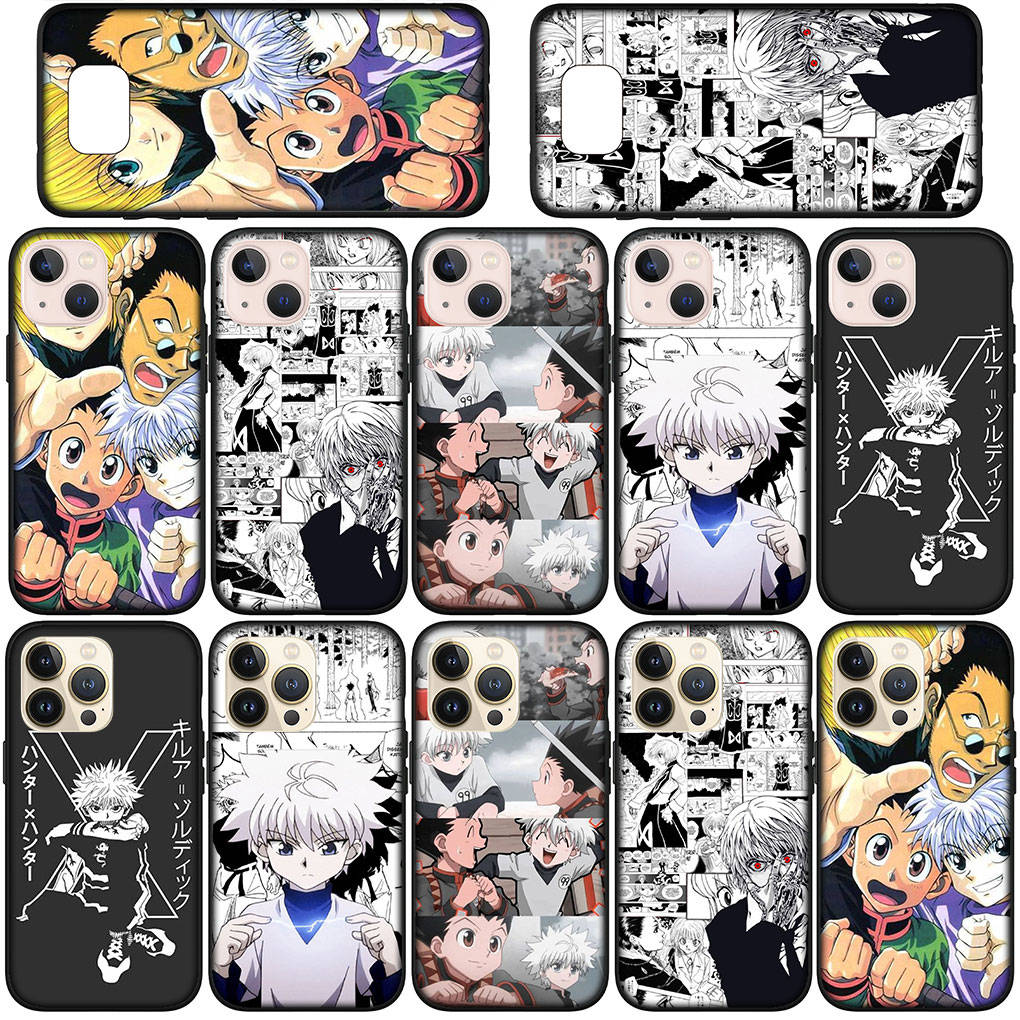 Phone Case for Samsung Galaxy S25 S24 S23 iPhone 16 15 Xiaomi Redmi Note 14 13 12 16E X 11 Pro Max OPPO Moto Comics Killua Hunter X Hunter Gon Freecss