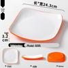 Thick Melamine Square Rice Bowl & Noodle Plate for Restaurants and Cafeterias