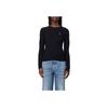 Polo Ralph Lauren Solid Color Crew Neck Long Sleeve Knit Sweater Women sweater Black 211891640-027