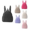 Fashion Plaid Travel Backpack With Polyester Fabric For Casual Daily Use