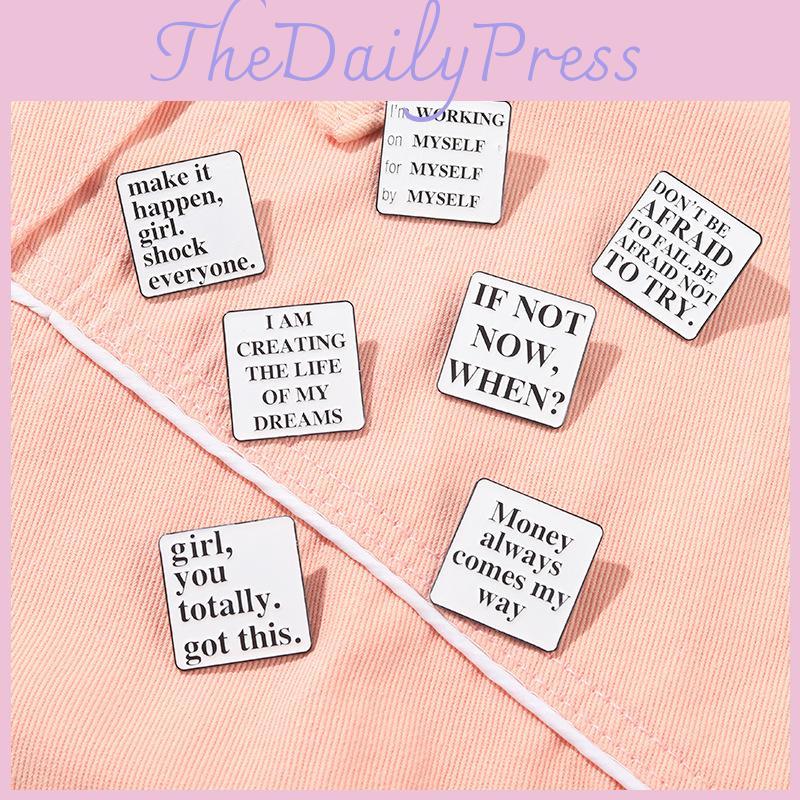 Unique Geometric Brooch Metal Badge With Stylish Design For Fashionable Accessories