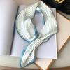 Women Skinny Neck Scarf   Shawls Wraps Black Pink Small Office Hairband Neckerchief Foulard Scarves Ladies
