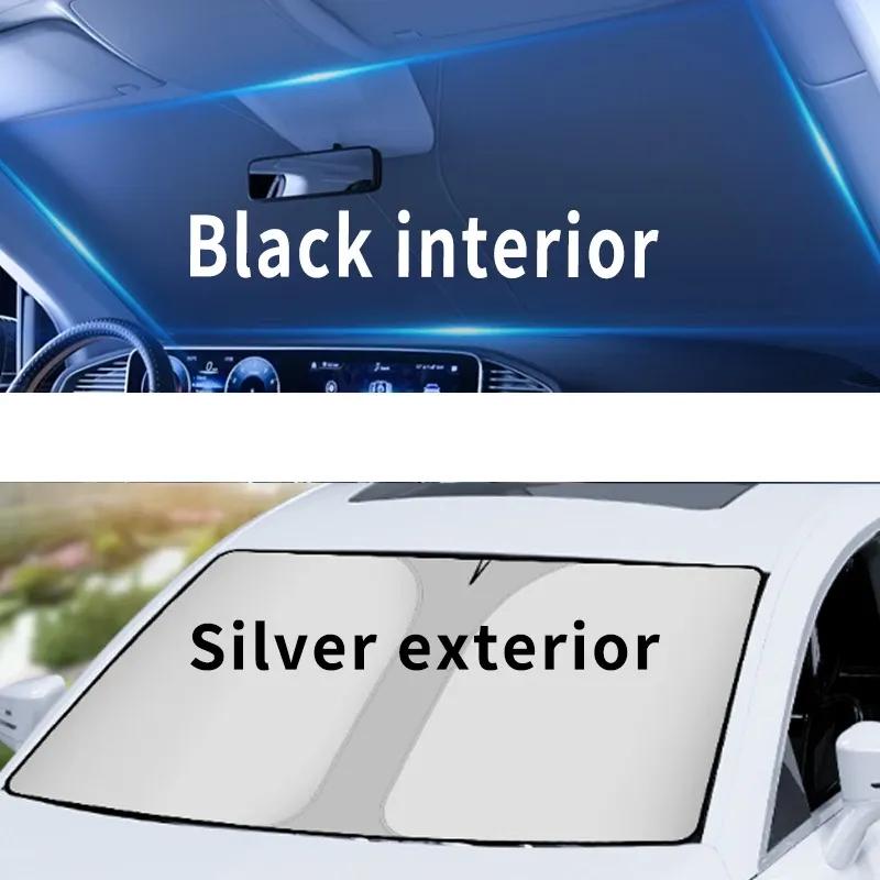 For Volkswagen VW ID UNYX 06 2025 2026 Car Sun Visor Auto Front Windshield Sunshade Heat Ulation Summer Cooling Accessories