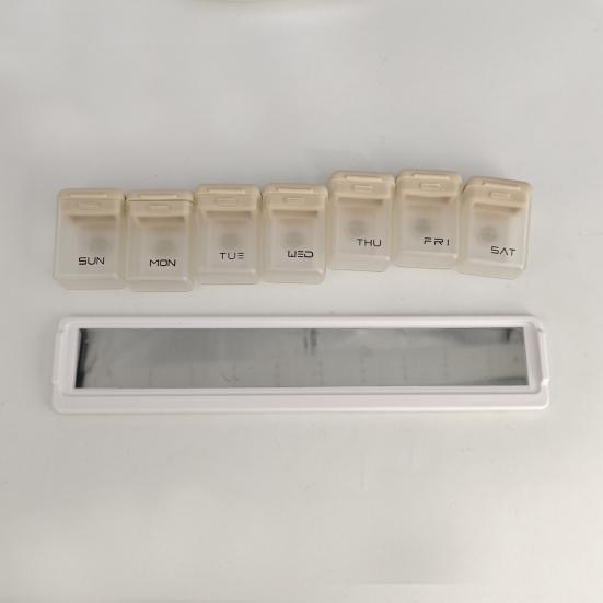 1 Pill Reminder Case Portable Medicine Set Large Capacity Daily Vitamin