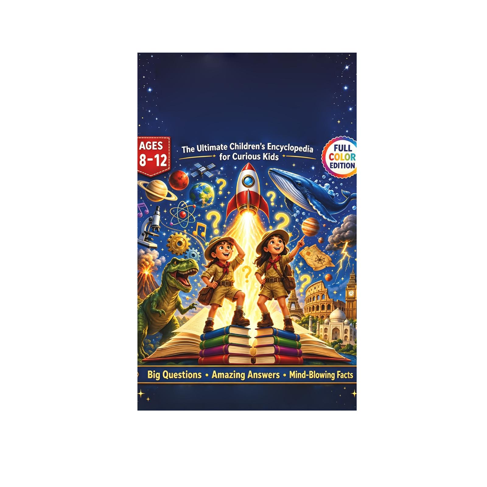 Children s Science Q&A Encyclopedia: Fun Facts and for Kids, Educational Reading Book for one size