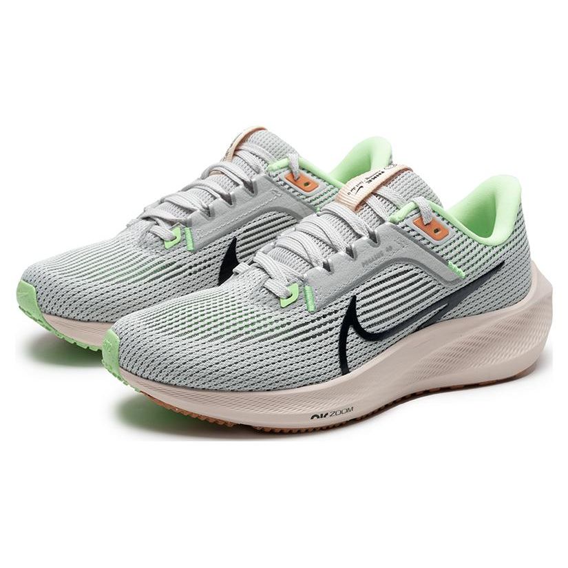 Nike Air Zoom Pegasus 40 Women Photon Dust Light Smoke Grey Bright Mandarin Obsidian DV3854-006