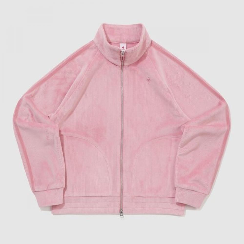 Le Coq Sportif Women S looSe Fit Velvet High Neck Zip Up Qq422ofto3