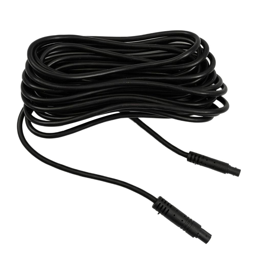 Dash Cam Reverse Camera Car Recorder Cable Mini 5Pin 5M Extension Cable Car Reversing Parking Camera Video Extension Cable Wire чёрный