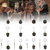 Potter Magic Harry Awakened Badge Scepter Alloy Key Chain Bag Decoration Pendant