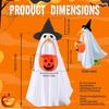 Porch Geese Halloween Outfit Lawn Geese Statue Ghost Clothing Yard Statue Clothing For Courtyard Garden Fall Season Homeowners